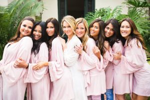 Bridemaid robes - Photography: Callaway Gable