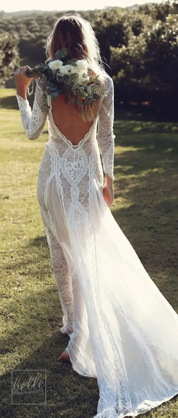 Rustic wedding dress by Grace Loves Lace 