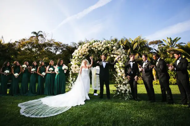 Lush Santa Barbara Wedding Ceremony - Photography: Callaway Gable