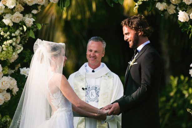 Lush Santa Barbara Wedding Ceremony - Photography: Callaway Gable