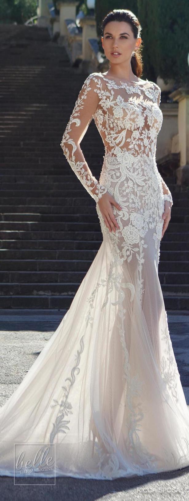 Bridal Trends: Non Strapless Wedding Dresses - Belle The Magazine