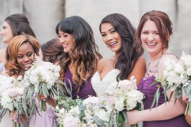 Purple Bridesmaid Dresses - Casey Hendrickson Photography