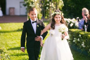 Wedding Flower girl and ring bearer - Photography: Callaway Gable