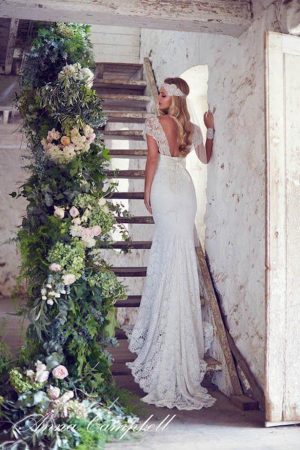 Wedding Staircase Decor - 35mm Wedding Photography