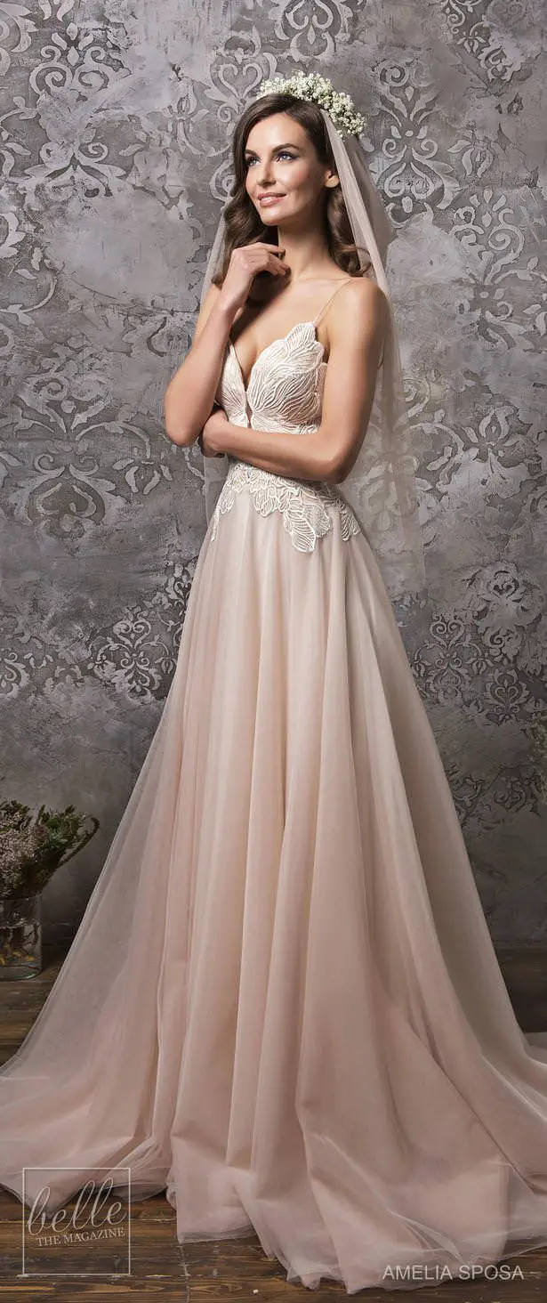 Amelia Sposa Wedding Dress Collection Fall 2018
