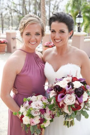 Bride and maid of honor picture - Tab McCausland Photography
