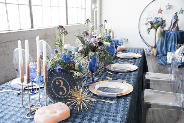 Celestial Wedding Inspiration With Dreamy Paper Details - Vanessa Anne Photography