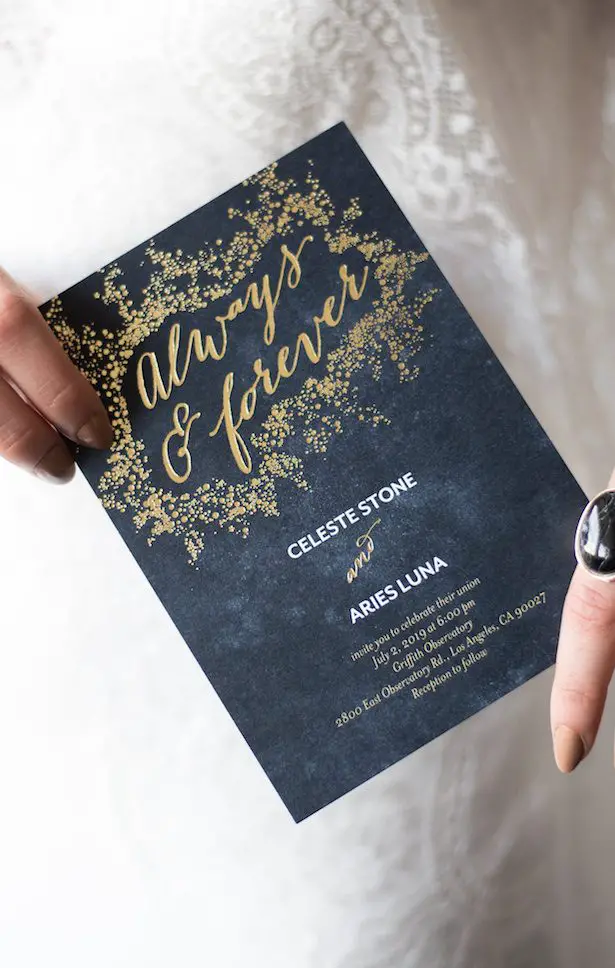 Celestial Wedding Inspiration With Dreamy Paper Details! - Belle The Magazine