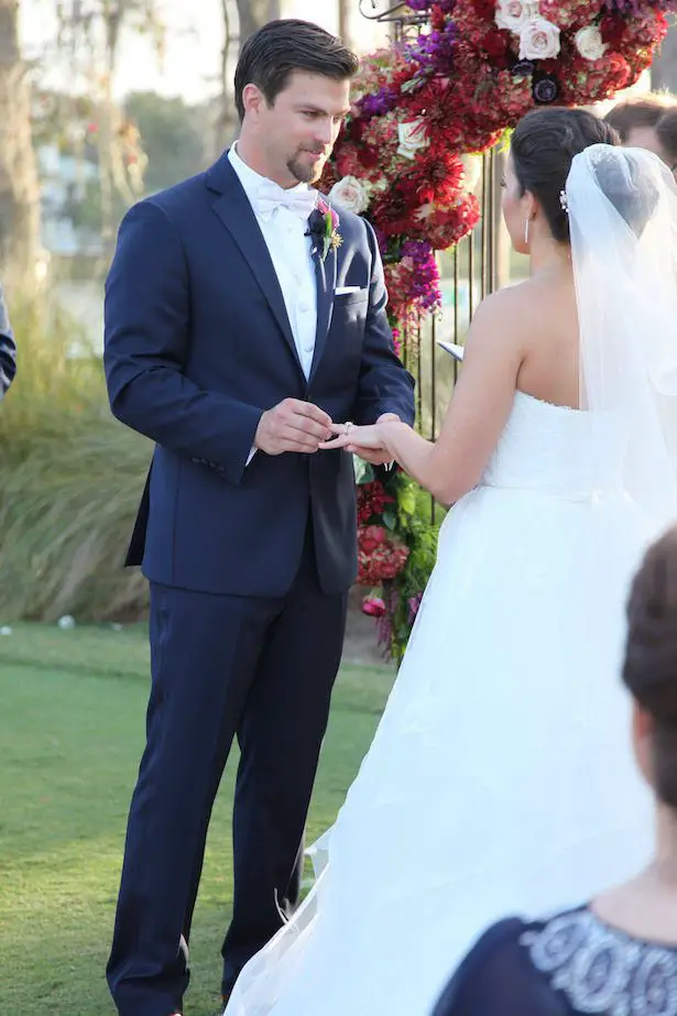 Classic Outdoor wedding ceremony - Tab McCausland Photography