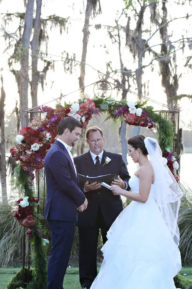 Elegant Outdoor wedding ceremony - Tab McCausland Photography