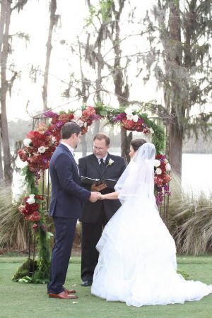 Elegant Outdoor wedding ceremony - Tab McCausland Photography