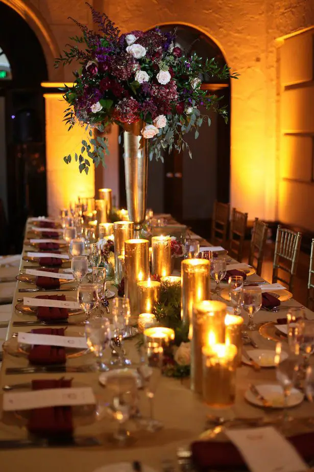 Elegant wedding table decorations - Tab McCausland Photography