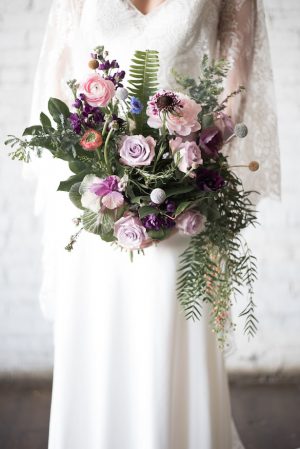 Organic Wedding Bouquet - Vanessa Anne Photography