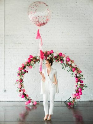 Wedding Balloon Arch - Photography: Austin Trenholm