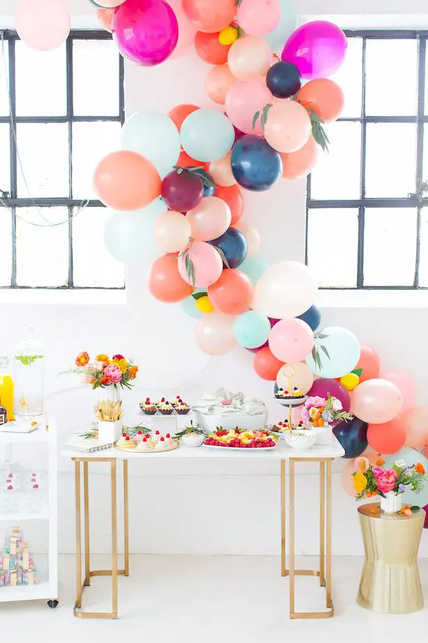 Wedding balloon installation - Photos by Jared Smith