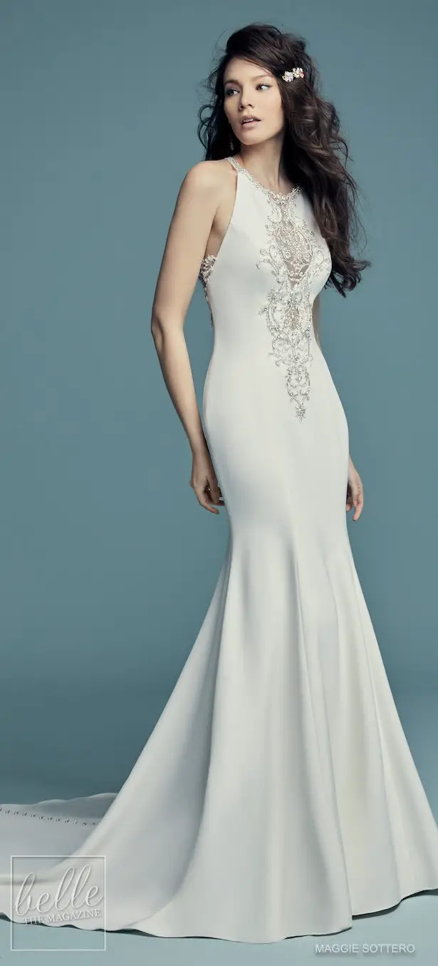 Bridal Trends - Halter Wedding Dress - Maggie Sottero