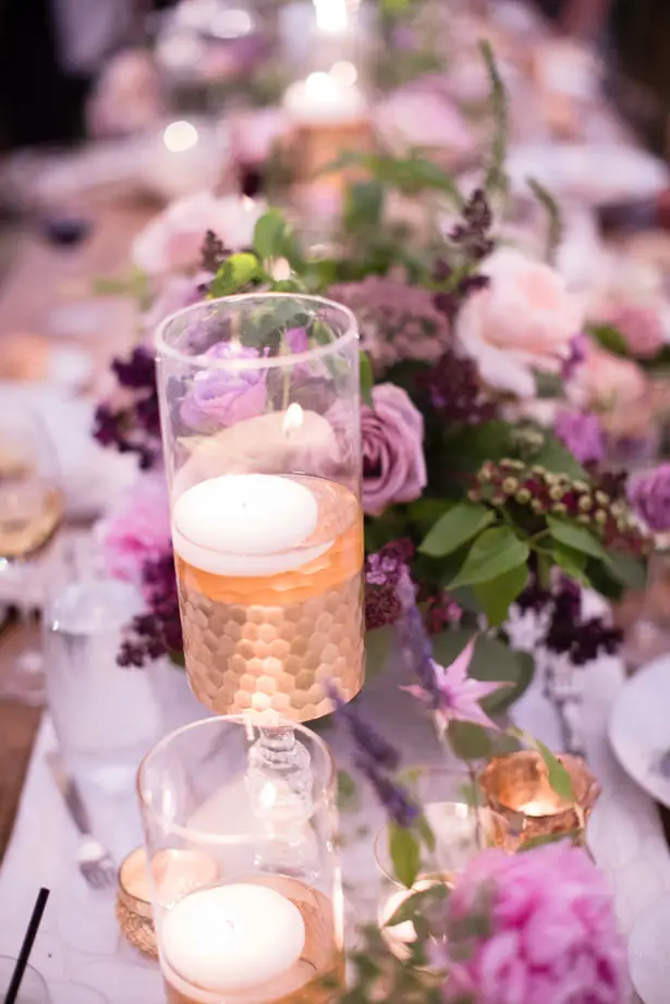 Elegant Wedding Candle Decor - Acqua Photo Photography