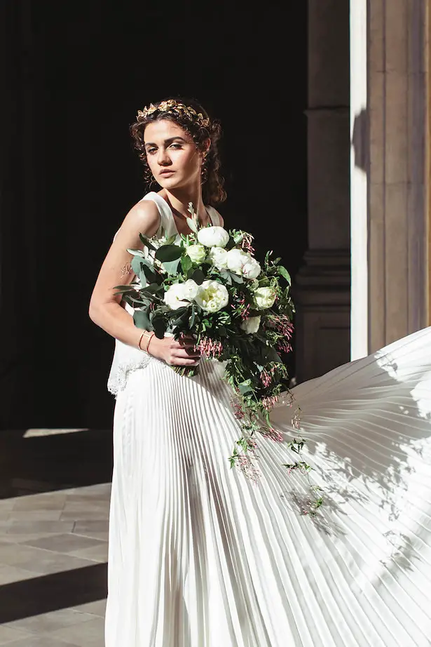 Greek meets Modern Bride - Photography: Miriam Callegari