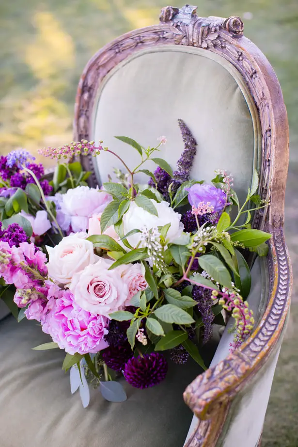 Lavendar Wedding Flowers - Acqua Photo Photography