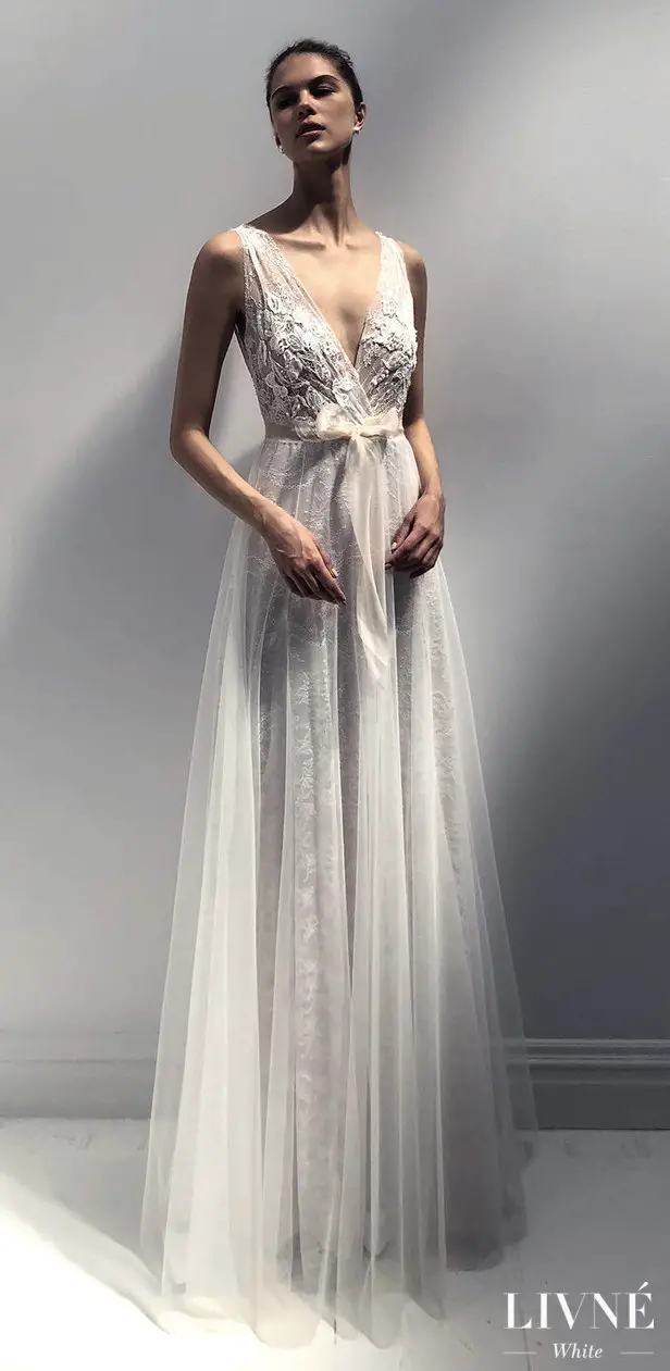 Livné White 2019 Wedding Dress - Eden Bridal Collection -TRACY