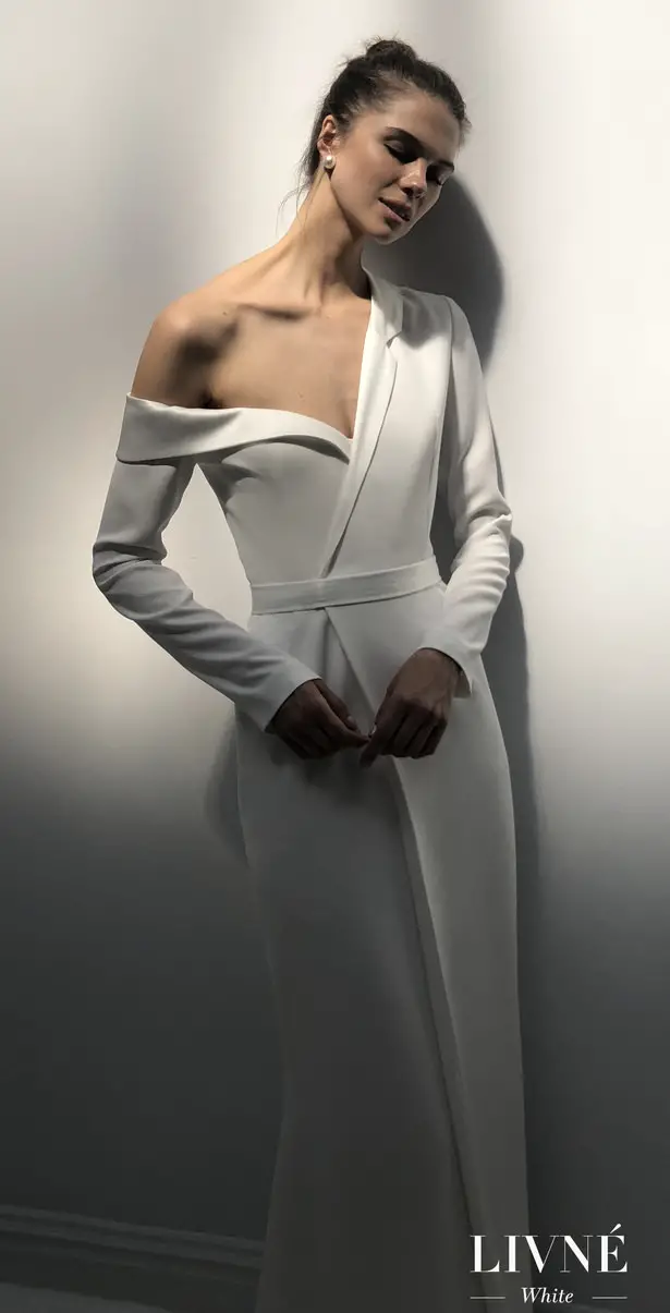 Livné White 2019 Wedding Dress - Eden Bridal Collection - JAMIE