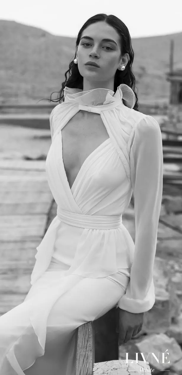Livné White 2019 Wedding Dress - Eden Bridal Collection - Nancy