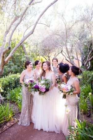 Neutral Long Bridesmaid Dresses - Acqua Photo Photography