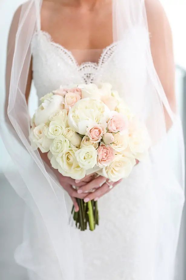 Pink and white peonies bouquet - Lifelong Photography Studio