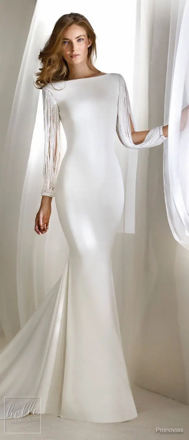 Simple Wedding Dresses Inspired by Meghan Markle - Pronovias