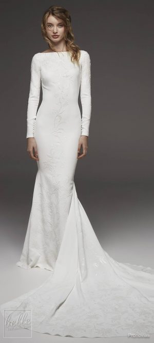 Simple Wedding Dresses Inspired by Meghan Markle - Pronovias