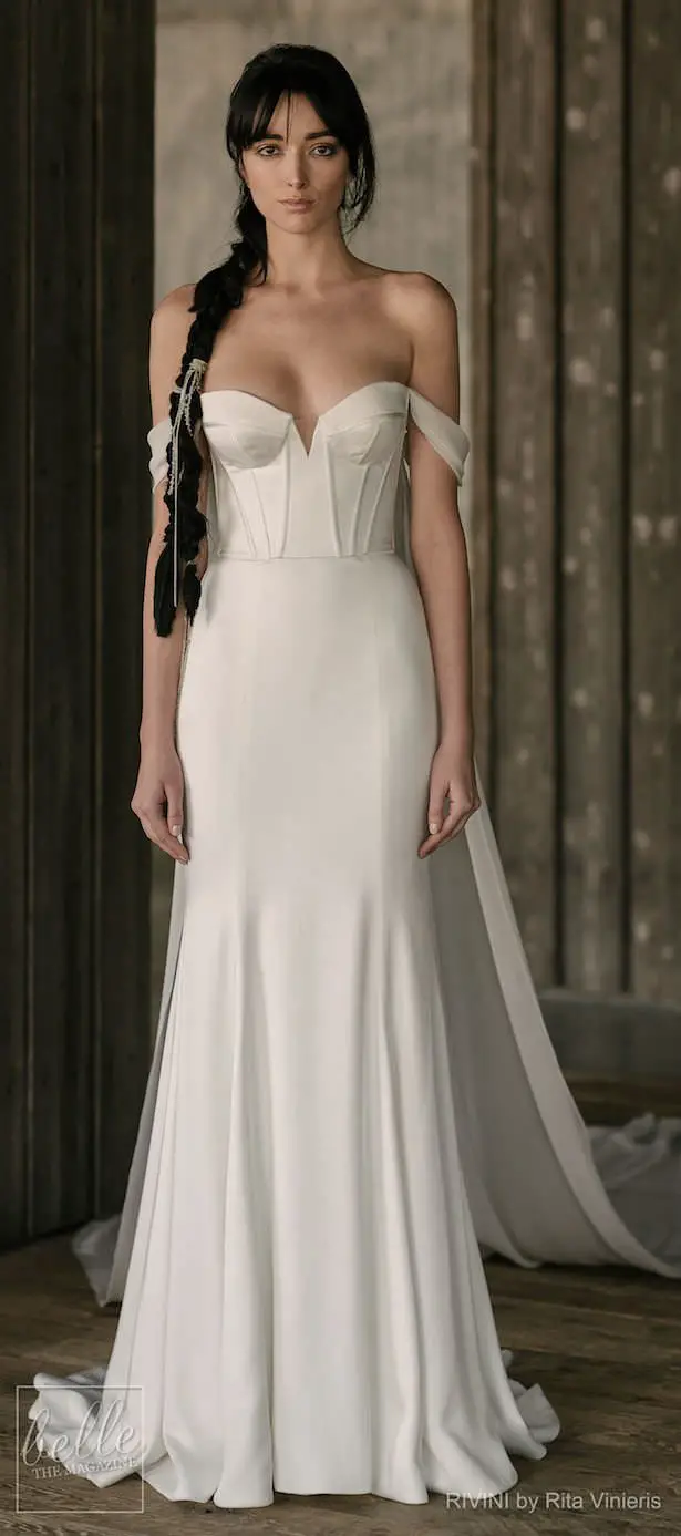 Simple Wedding Dresses Inspired by Meghan Markle - RIVINI by Rita Vinieris