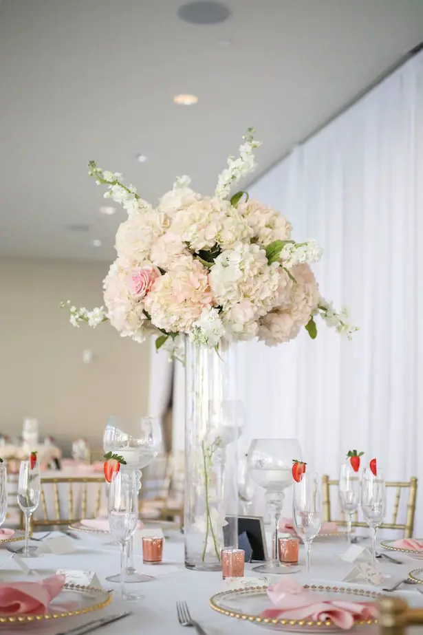 Tall Wedding centerpiece - Lifelong Photography Studio