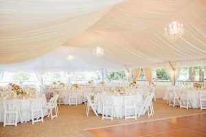 Tent wedding reception - Rachel Figueroa Photography
