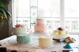 Wedding cake table - Brooke Images