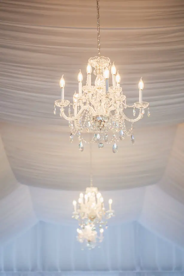 Wedding chandelier - Rachel Figueroa Photography
