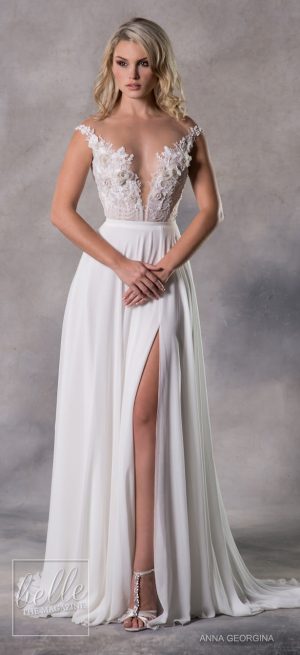 Anna Georgina 2019 Wedding Dresses Casablanca Bridal Collection - Bailey top Annocha skirt