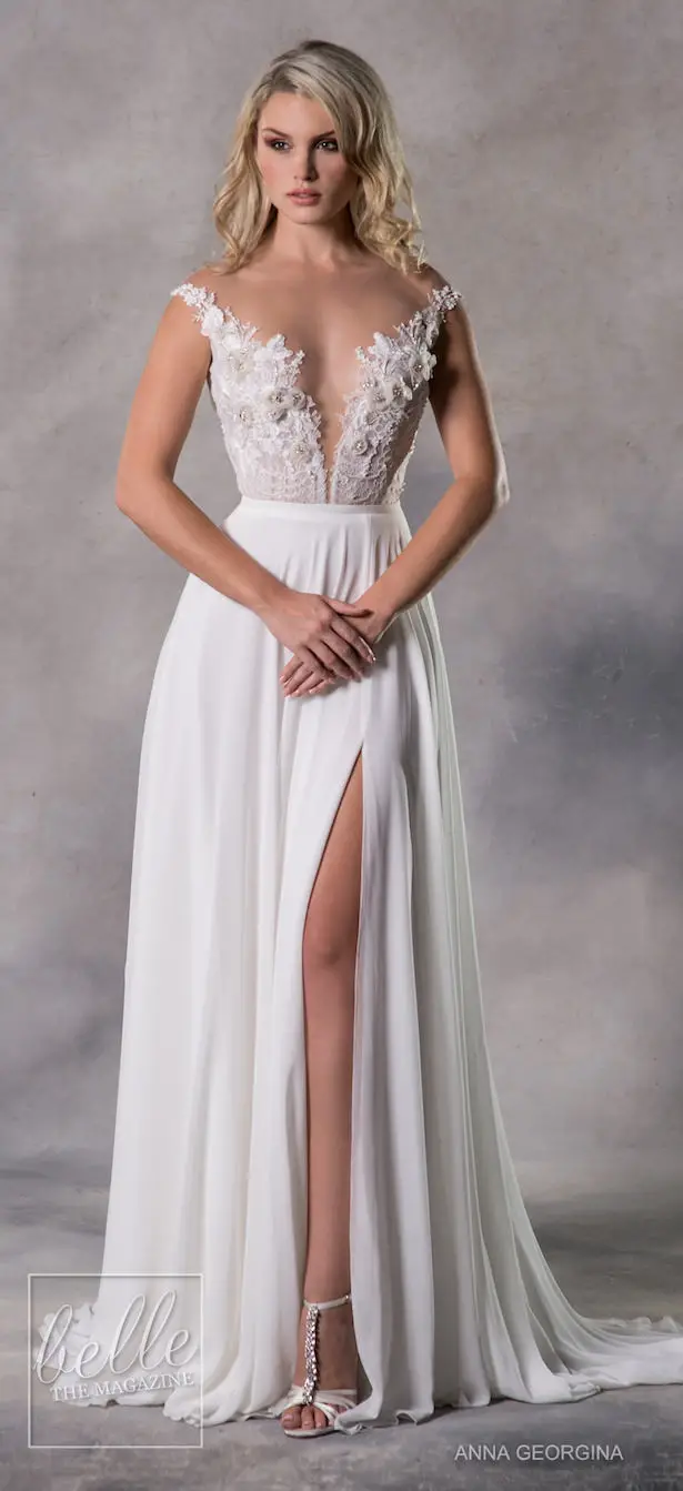 Anna Georgina 2019 Wedding Dresses Casablanca Bridal Collection - Bailey top Annocha skirt