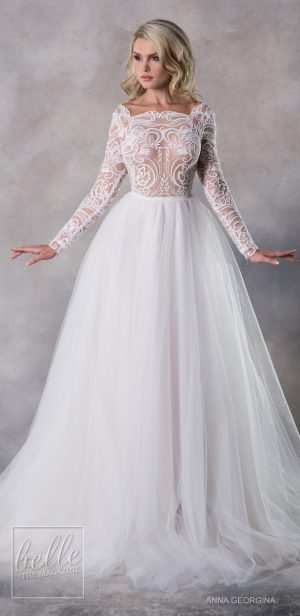 Anna Georgina 2019 Wedding Dresses Casablanca Bridal Collection - Bella top Emma skirt