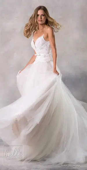 Anna Georgina 2019 Wedding Dresses Casablanca Bridal Collection - Kaylen