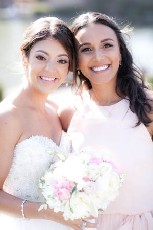 Bride and maid of honor picture - Clane Gessel Photography