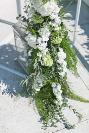 Greenery Wedding Flowers - Nora Photography