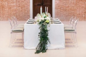 Modern Wedding Table - Nora Photography