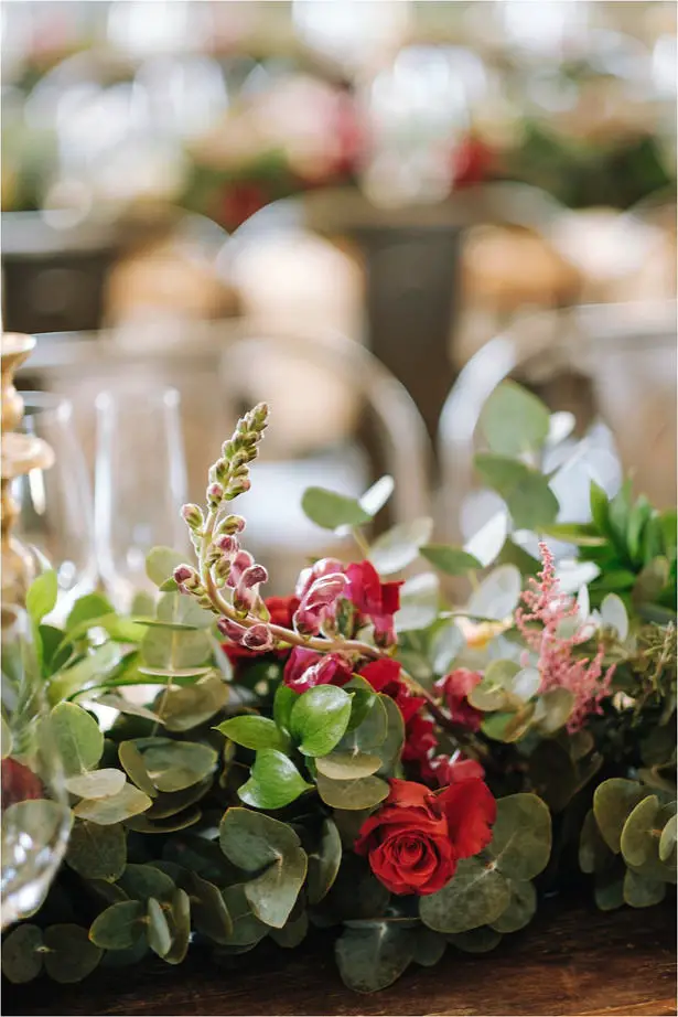 Wedding Table Flowers - The Shank Tank