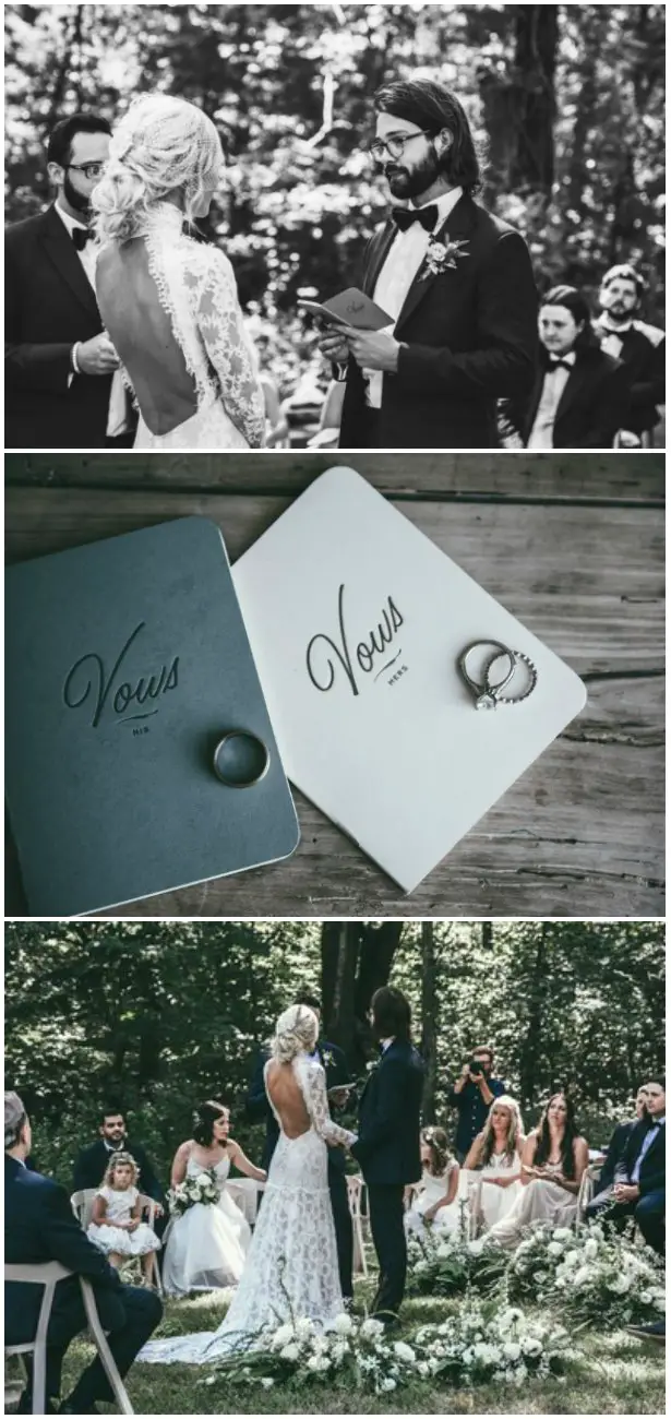 Wedding Vows - Emmy Lowe Photography