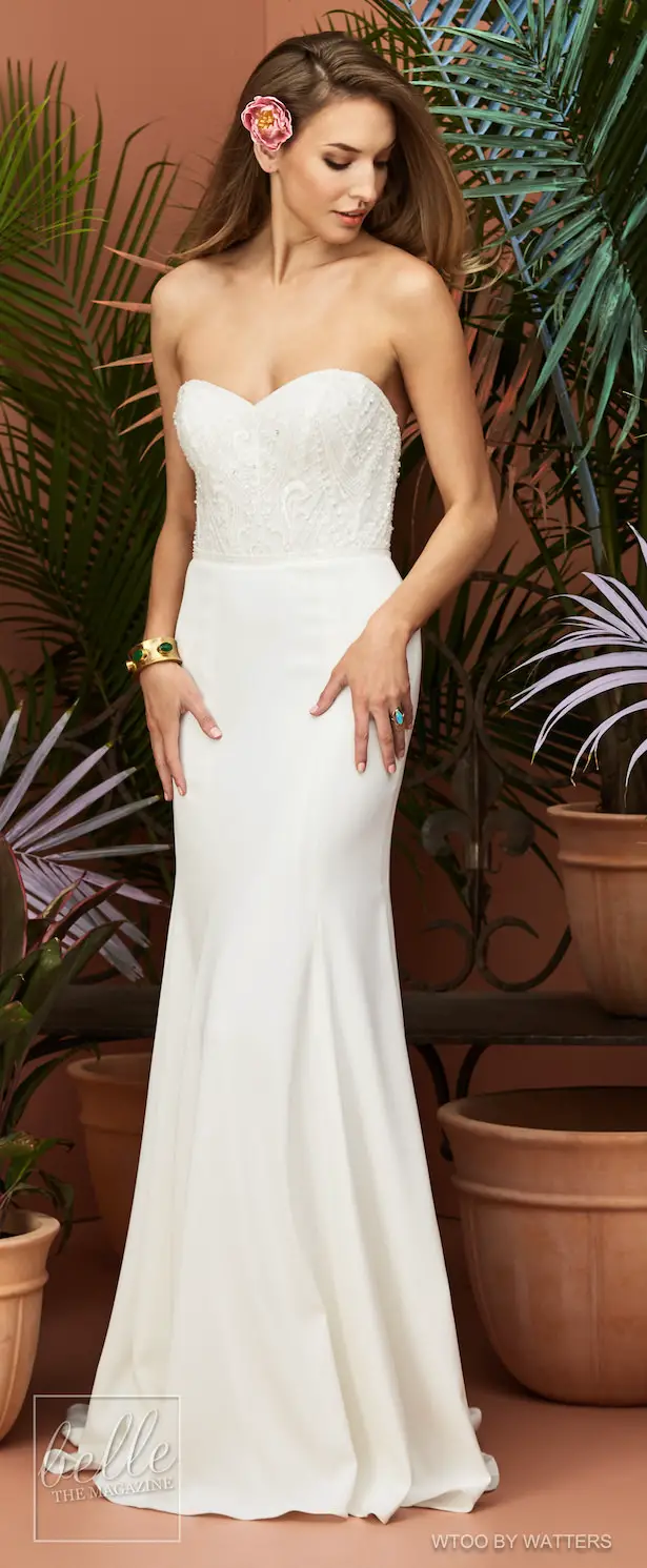 Wtoo by Watters Wedding Dress Collection Fall 2018 - Chessy