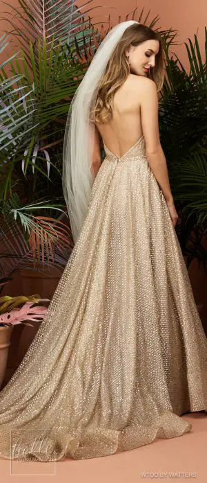 Wtoo by Watters Wedding Dress Collection Fall 2018 - Glitra Gold