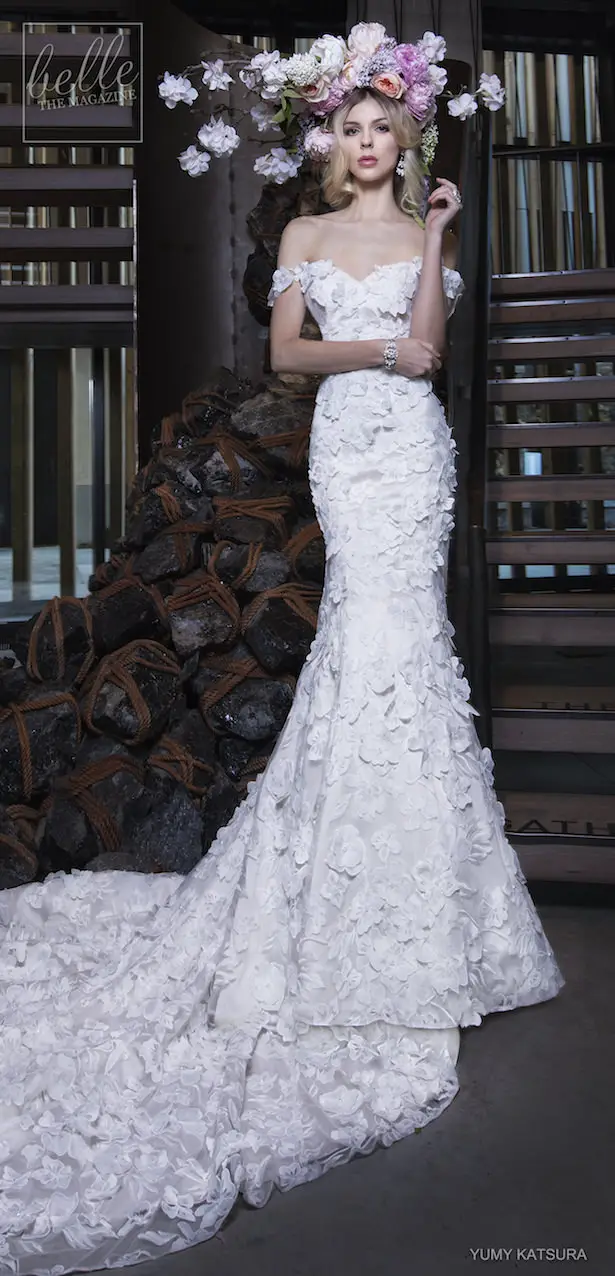 Yumi Katsura Spring 2019 Wedding Dresses Life Is A Garden Bridal Collection - GAUTIER