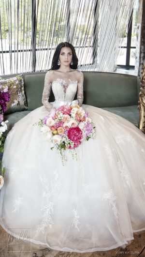 Yumi Katsura Spring 2019 Wedding Dresses Life Is A Garden Bridal Collection - HESTIA