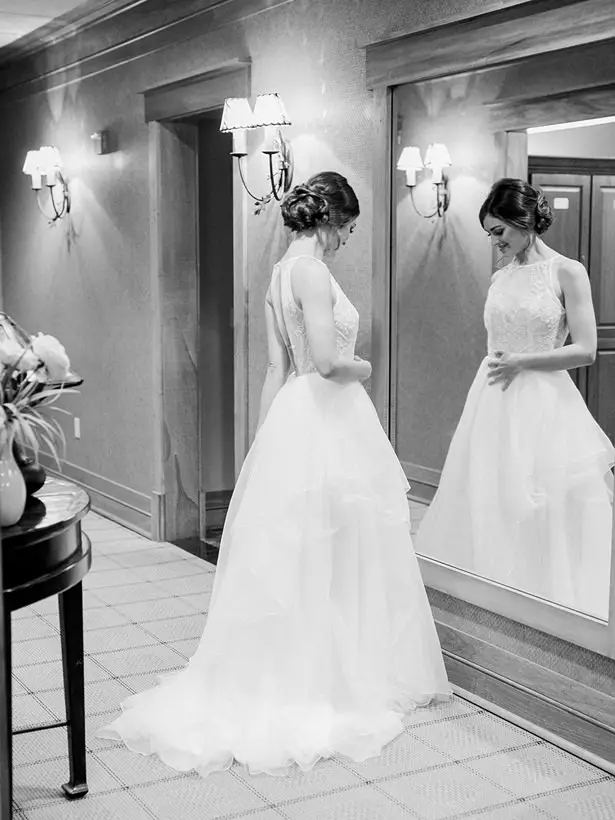 Ballgown Wedding Dress - Mandy Ford Photography