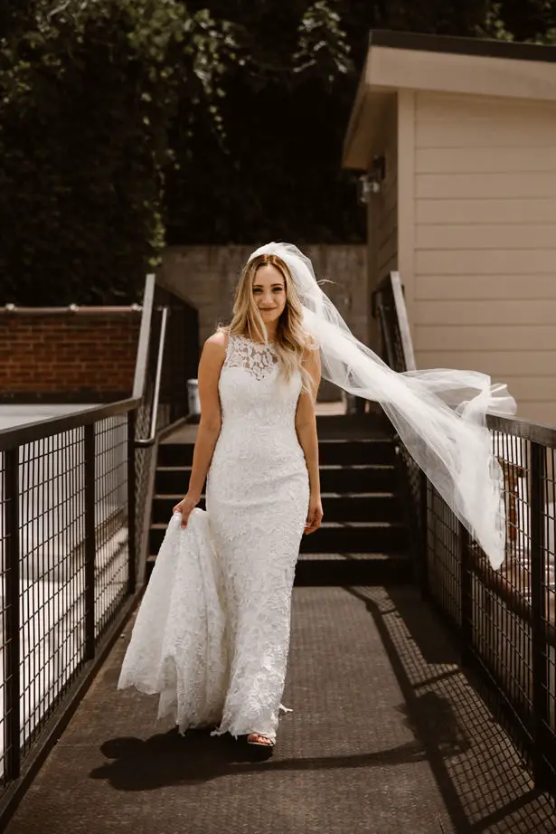 Bohemian Wedding Dress - T&K Photography